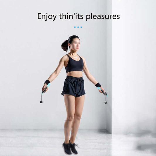 Cordless Jump Ropes Smart Electronic Digital wireless Skip Rope. - Vivarga